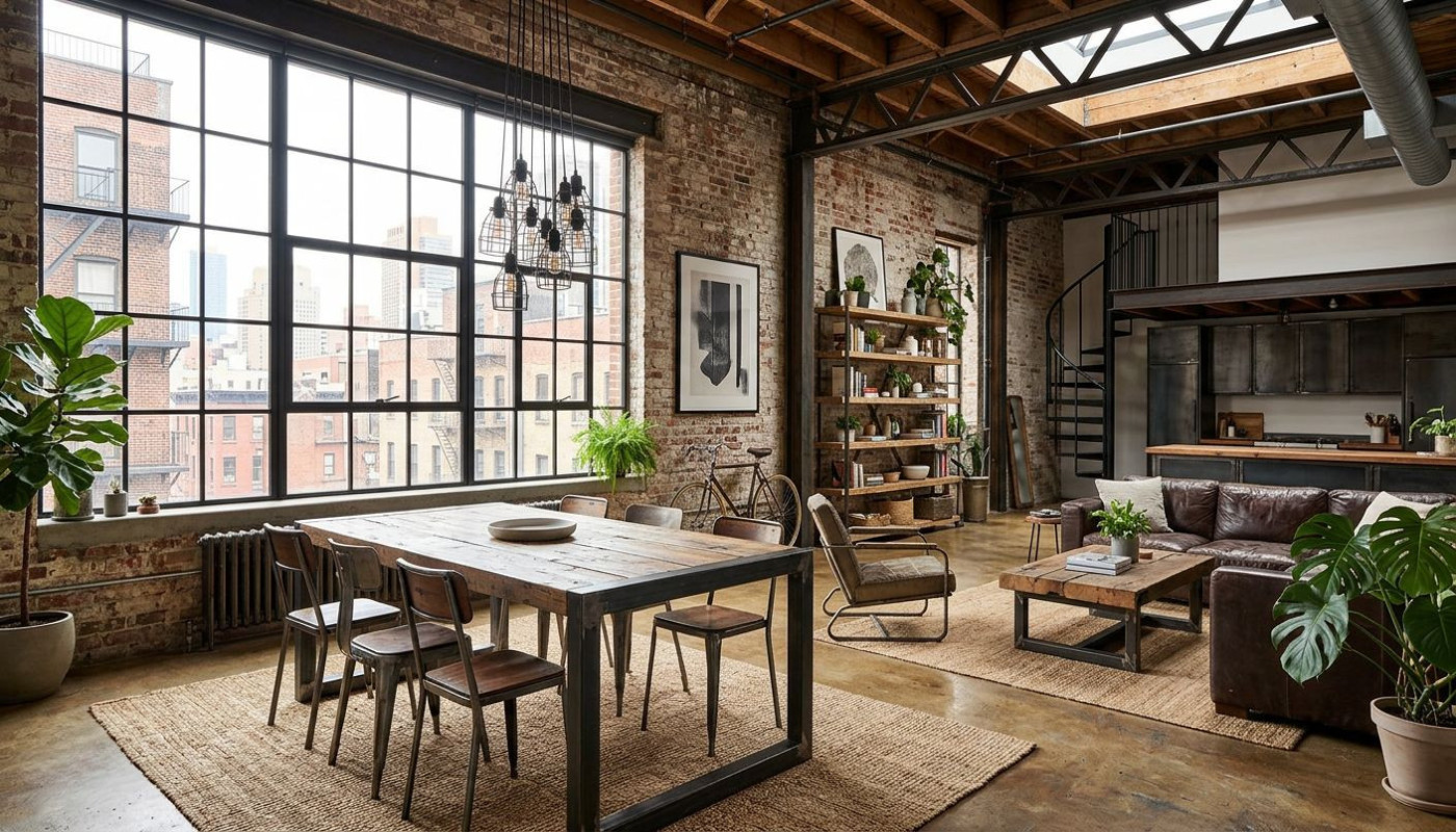 Comment intégrer le mobilier de style industriel dans votre déco intérieure ?