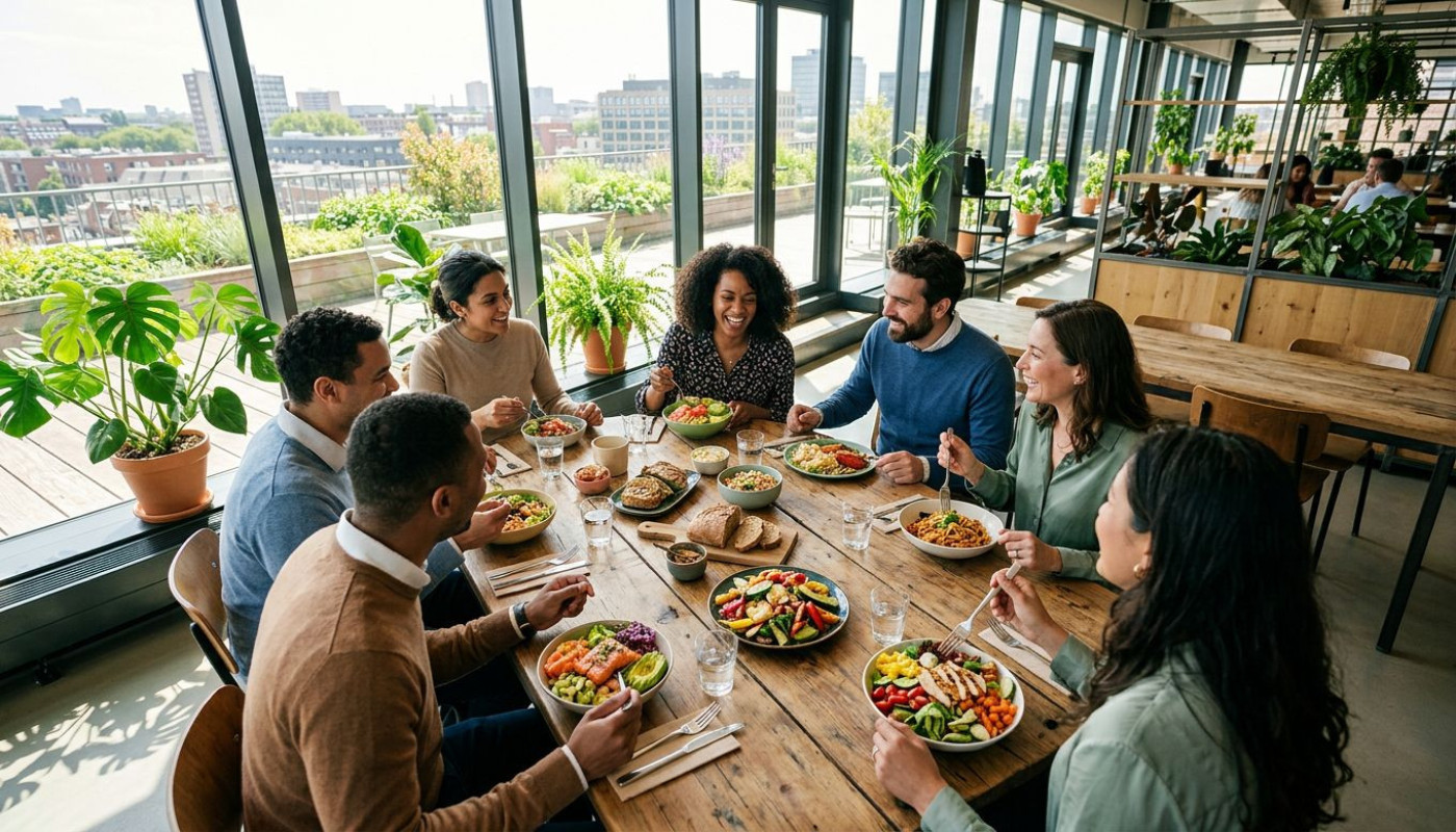 Entreprise et alimentation : pourquoi les habitudes culinaires réinventent la pause-déjeuner